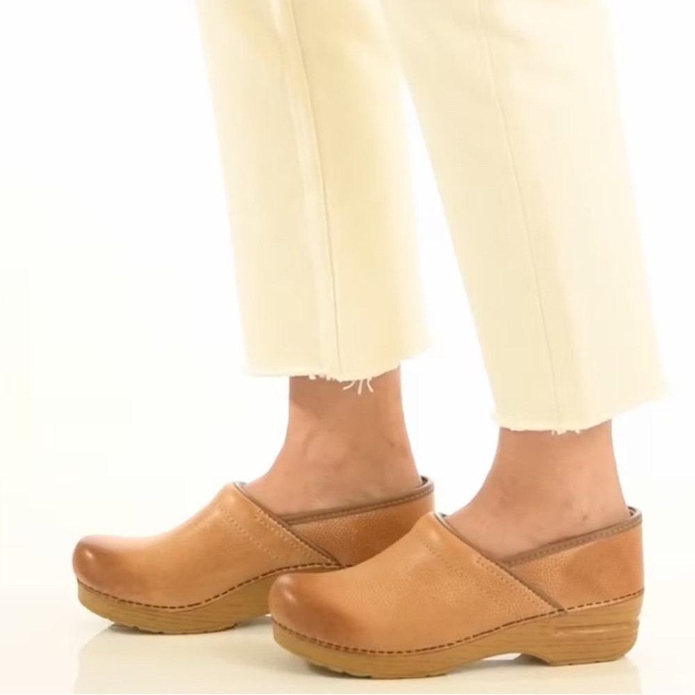 Dansko Professional Honey Distressed Clog